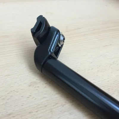 Produktbild von Kalloy UNO Sattelstütze | Schwarz 27.2 mm | 400 mm Aluminium Patent-Sattelstütze Fahrrad Seatpost Black