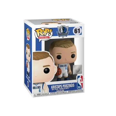 Produktbild von NBA Dallas Mavericks - Kristaps Porzingis 61 - Funko Pop! - Vinyl Figur