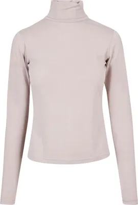 Obrázok produktu pre Urban Classics TB4732 | Dámsky modalový rolák s dlhým rukávom - farba: warmgrey - veľkosť: XS