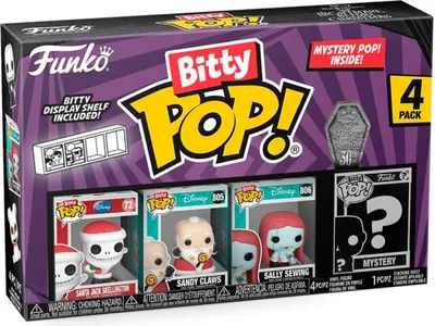 Image de Funko Pop! Bitty POP - Zestaw 4 Figur Disney: Koszmar z Ulicy Wiązów