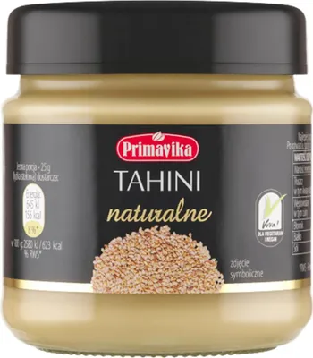 TAHINI (PASTA SEZAMOWA) 185 g - PRIMAVIKA