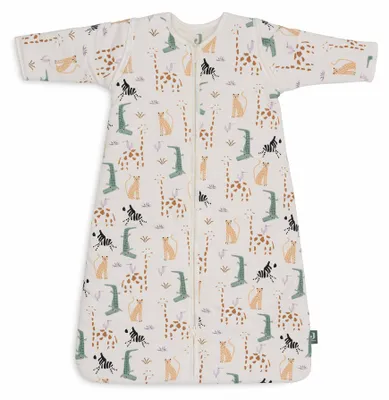 Immagine prodotto di Sacco a pelo Jollein con maniche staccabili 90 cm - Jungle Jambo-Multicolore