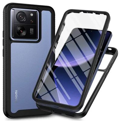 Produktbild von 360 Grad Hülle mit eingebautem Displayschutz für Xiaomi 13T / 13T Pro Handyhülle