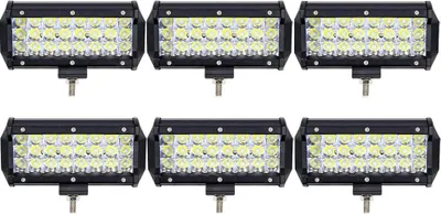 Immagine prodotto di Greenmigo 6X 72W LED luce da lavoro fuoristrada faro veicolo faretto IP67 impermeabile faro ausiliario proiettore auto luce da lavoro 12V 24V