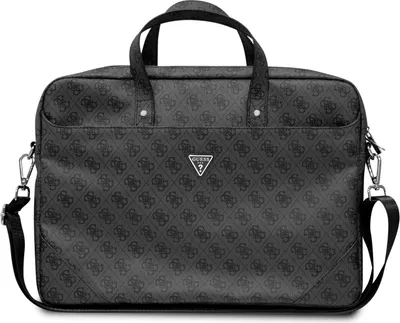 Obrázek produktu pro Guess GUCB15P4TK 16  black Saffiano 4G Hot Stamp Triangle Logo