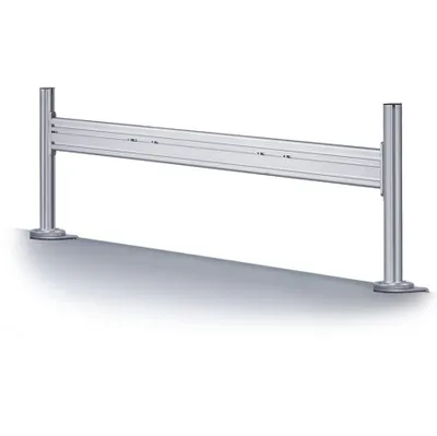 Produktbild von Neomounts FPMA-DTB100 Toolbar-Tischschiene 10-24", Klemme, 10 kg, 25,4 cm (10"), 61 cm (24"), 100 x 100 mm, Silber