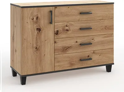 Produktbild von Kommode Pro 02 mit Schubladen artisan eiche