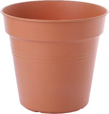Zdjęcie produktu dla elho 6812813075200, Sadzarka w doniczce, Wolnostojący, Plastik, Brązowy, Cylidner, Wewnątrz/Na wolnym powietrzu