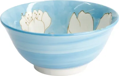 Produktbild von Japan-Bowls ASIATICA | Ramen Bowl Schalen aus Porzellan, Suiren blau