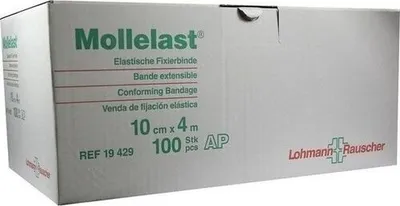 Immagine prodotto di Bende Mollelast 10 cmx4 m bianche sfuse 100 pz