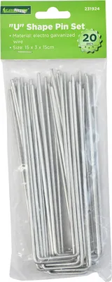 Obrázek produktu pro kotva upevňovací U 15x3x15cm Zn (20ks)