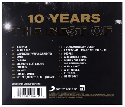 Produktbild von The Best of 10 Years