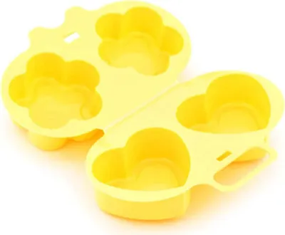 Zdjęcie produktu dla Kuchenka mikrofalowa do gotowania jajek w kształcie serca Kuchenka mikrofalowa do gotowania jajek w kształcie kwiatka Narzędzie do gotowania w kuchni