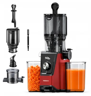 Imagen del producto de Extractora De Frutas Y Verduras Pomalá Webber Sj400, 200 W