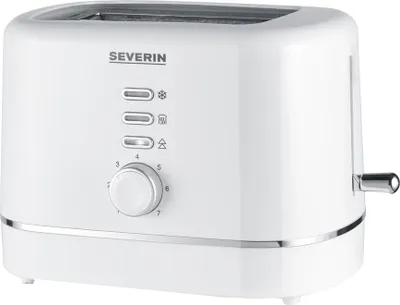 Produktbild von SEVERIN AT4324 Toaster 2 Scheiben 850W weiß
