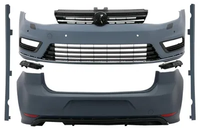 Produktbild von Bodykit für VW Golf 7 VII 12-17 Stoßstange Gitter Seitenschweller Diffus R-line Look.