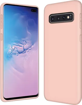 Image de Housse Samsung Galaxy S10+ Housse de protection en silicone Gel Case Housse pour téléphone portable, rose