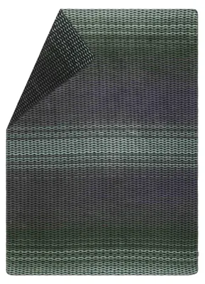 Produktbild von Kuscheldecke Welle Verlauf 150 x 200 cm - Efeu - von David Fussenegger
