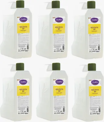 Produktbild von Duru Traditionelles türkisches Eau de Cologne Zitrus Zitrone 6 x 900ml
