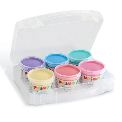 Immagine prodotto di PRIMO Colori a dita perlati 6 x 100 m