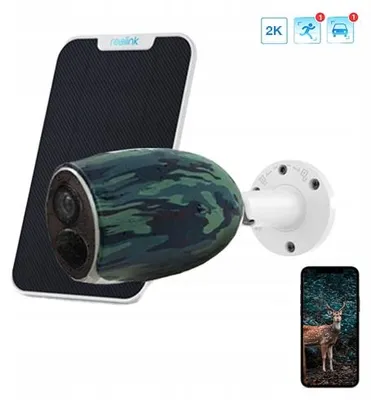 Produktbild von Reolink Go Plus 5Mp 2K kabellose 4G-Kamera mit Akku und PIR