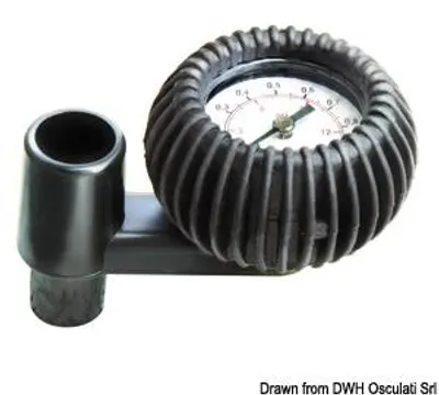 Produktbild von Pumpendruckmanometer SCOPREGA 0,5 bar (8 PSI) Osculati 66.446.62