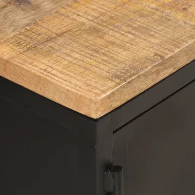 Immagine prodotto di Tavolino 90x50x37 cm Legno massiccio di mango grezzo