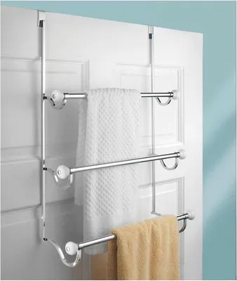 Immagine prodotto di Portasciugamani da bagno, bianco, accessori per il bagno