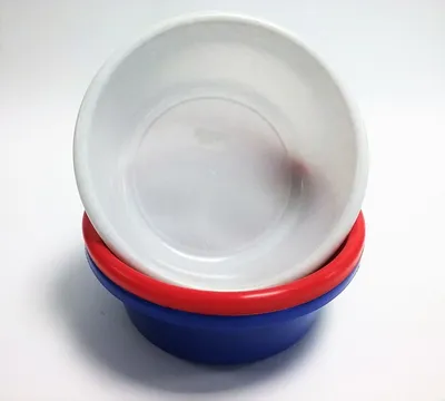 Produktbild von Schüssel 28 cm Kunststoff - farbig