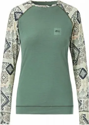 Produktbild von T-SHIRT PICTURE Milita L/S WMS - grün - XS