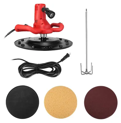 Image de Lisseuse électrique, vitesse réglable, poignée ergonomique, rouge