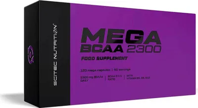 Produktbild von Scitec Nutrition Mega BCAA 2300 - 120 Kapseln