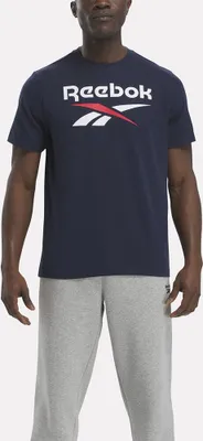Immagine prodotto di T-shirt Reebok Identity Big Logo a maniche corte Blu M Uomo Blu M