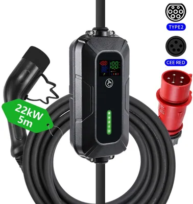 Obrázek produktu pro IMMAX Cestovní nabíjecí stanice pro elektromobily EV/PHEV AC Type 2 22 kW