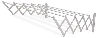 Productafbeelding van Amig - Uittrekbare wandwasdroger - Afmetingen: 80x14x3 cm - Drooglengte: 4 meter - R