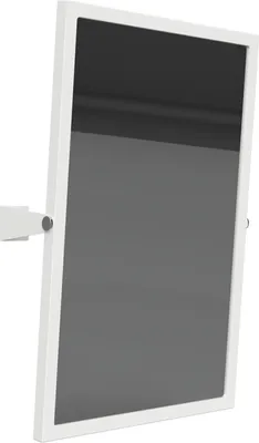 Produktbild von BELP Kippspiegel Stahl Komaxit Weiß 400x600x120 mm für Bad & WC >> zum Bohren
