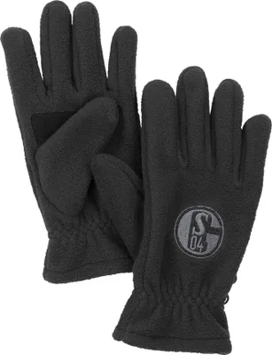 Produktbild von FC Schalke 04 S04 Handschuhe Fleece schwarz Gr. XL