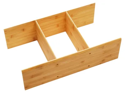 Produktbild von SOTECH Auszugseinsatz Bambus – Schubladeneinsatz, 473 x 273 x 145 mm