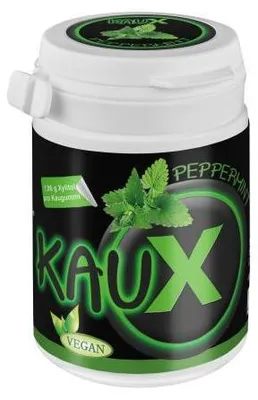 Image de Chewing-gum Kaux Menthe poivrée au xylitol 40 pces