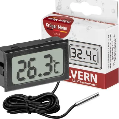 Zdjęcie produktu dla Kruger Meier Scalvern - termometr elektroniczny z sondą na przewodzie