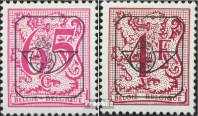 Produktbild von Briefmarken Belgien 1980 Mi 2021V,2035zx V (kompl.Ausg.) Vorausentwertung postfrisch Löwe