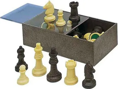 Produktbild von Cayro Schachzubehör In Kunststoffbox Brettspiel 19x10x6 Cm    One Size