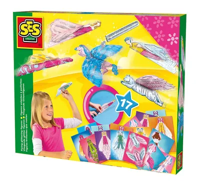 Produktbild von SES 14545 - Fliegende Glitzerfiguren