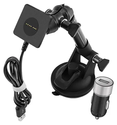 Produktbild von Crosscall X-CAR PRO, Auto, Zigarettenanzünder, USB, Kabelloses Aufladen, 1 m, Schwarz