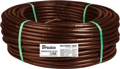 Immagine prodotto di 100 m di tubo gocciolante 16 mm, distanza di gocciolamento 33 cm Marrone