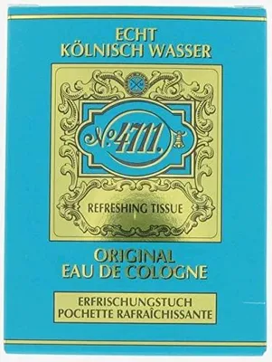 Zdjęcie produktu dla Chusteczki erfriszujące 4711 original eau cologne opakowanie 10 szt