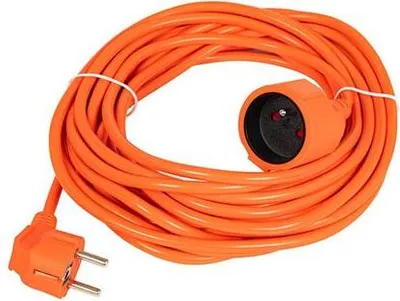 Image de Câble de rallonge 10m, orange 3x1,5mm PR-160