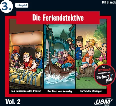 Produktbild von Die Feriendetektive Hörbox 2