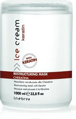 Zdjęcie produktu dla Inebrya Keratin Restrukturierung Maske 1000ml Maska z keratyną