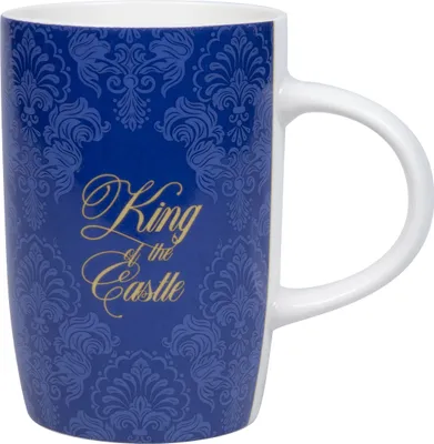 Produktbild von tea4chill Könitz Kaffeetasse "Royal Family King of the castle". Teetasse 600ml, Porzellan. Design modern, bunt